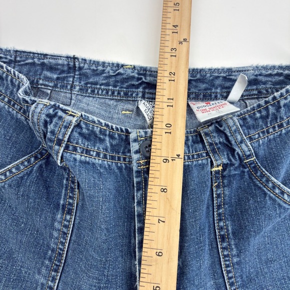 VTG Lucky Brand Gene Montesano Made in USA 90s Women 12/31 Carpenter Dungarees - Picture 11 of 12